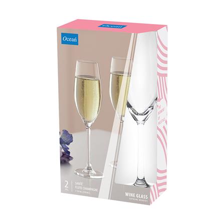 แก้วก้าน 210 มล. OCEAN GLASS SANTE CHAMPAGNE (แพ็ก 2 ใบ)_2