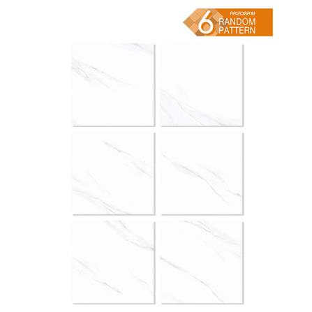 กระเบื้องพื้น 16x16 นิ้ว COTTO มาลาวี มาร์เบิ้ล ขาว PM 0.96M2_1