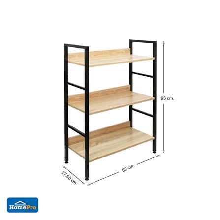 ชั้นวางของ 3 ชั้น VINTAGE F13013 สีโอ๊ค_3