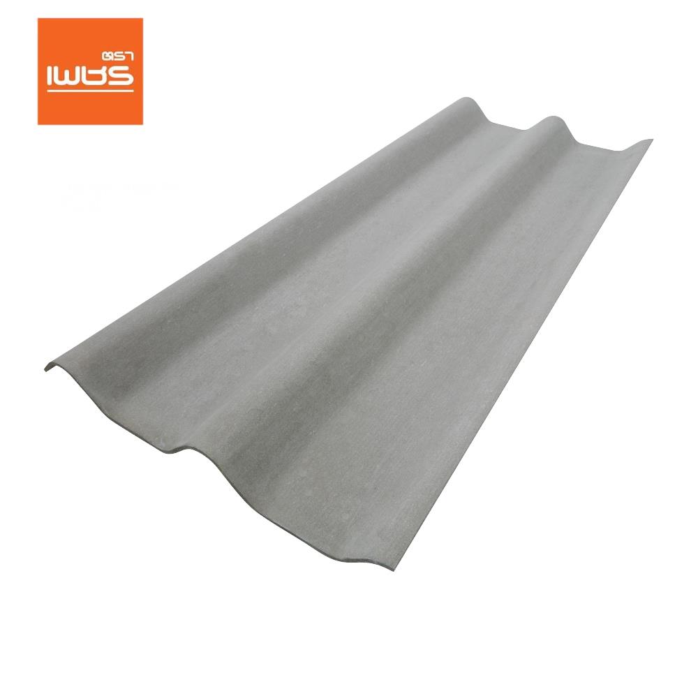 กระเบื้องหลังคา ลอนคู่ ตราเพชร 0.4x50x150 ซม. สีธรรมชาติ