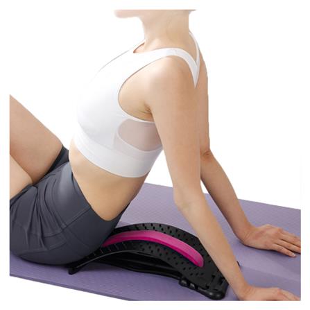 แผ่นออกกำลังกายหลัง FIGO สีดำ/ชมพู_2