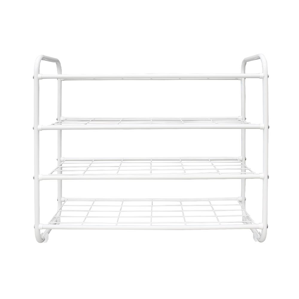 ชั้นวางรองเท้า 4 ชั้น STACKO KEEP 70x27x58 ซม. สีขาว