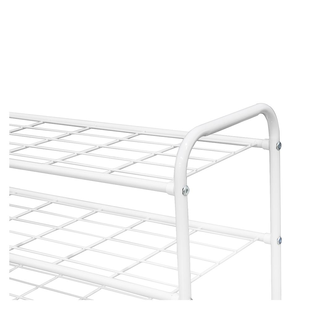 ชั้นวางรองเท้า 4 ชั้น STACKO KEEP 70x27x58 ซม. สีขาว