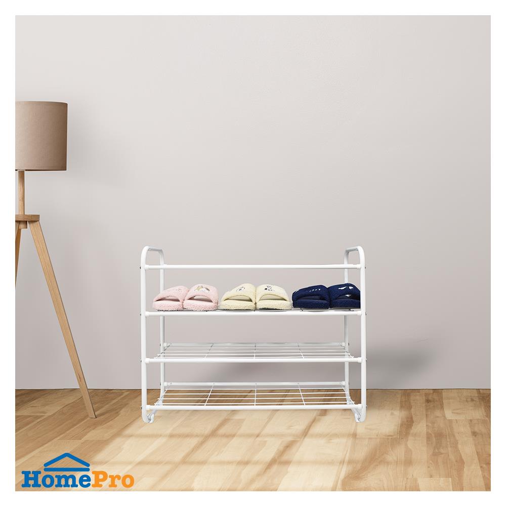 ชั้นวางรองเท้า 4 ชั้น STACKO KEEP 70x27x58 ซม. สีขาว