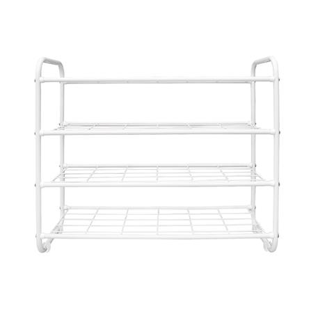 ชั้นวางรองเท้า 4 ชั้น STACKO KEEP 70x27x58 ซม. สีขาว_1