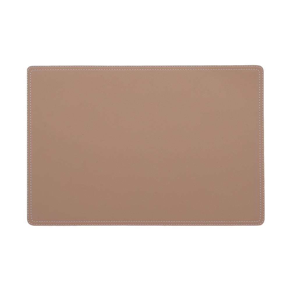 แผ่นรองจาน PVC KECH SANDWICH สีเทา/เบจ