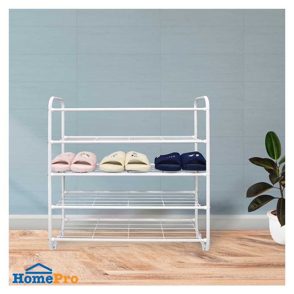 ชั้นวางรองเท้า 5 ชั้น STACKO KEEP 70x27x72 ซม. สีขาว