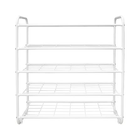 ชั้นวางรองเท้า 5 ชั้น STACKO KEEP 70x27x72 ซม. สีขาว_1