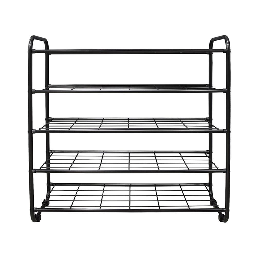 ชั้นวางรองเท้า 5 ชั้น STACKO KEEP 70x27x72 ซม. สีดำ