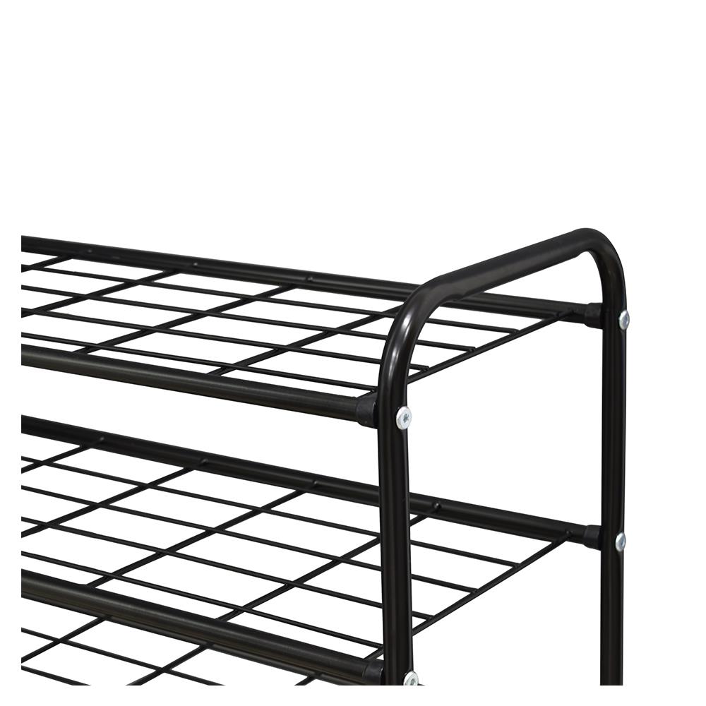 ชั้นวางรองเท้า 5 ชั้น STACKO KEEP 70x27x72 ซม. สีดำ