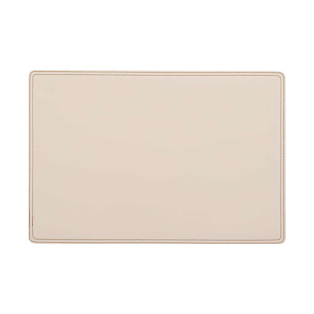 แผ่นรองจาน PVC KECH SANDWICH สีน้ำตาล/ครีม