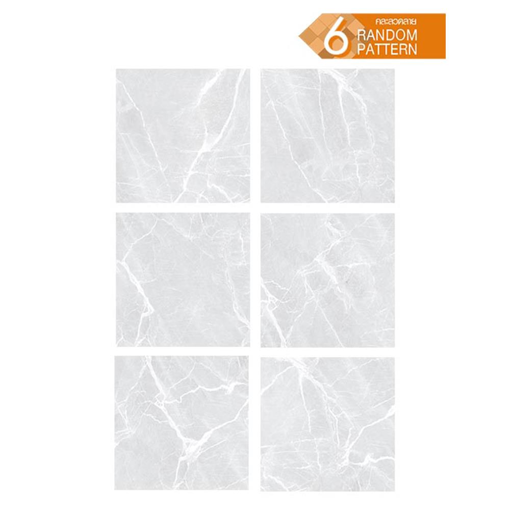 กระเบื้องพื้น 60x60 ซม. COTTO โลรองต์ ขาว PM 1.44M2