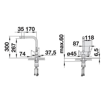 ก๊อกซิงค์ผสมเคาน์เตอร์ HAFELE 495.50.072_1