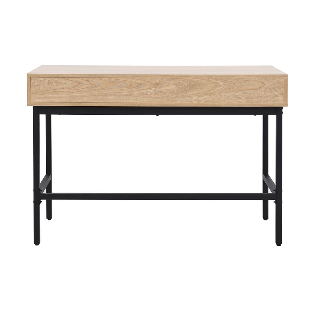 โต๊ะทำงาน FURDINI MAXTON สีฮันนี่โอ๊ค/ดำ