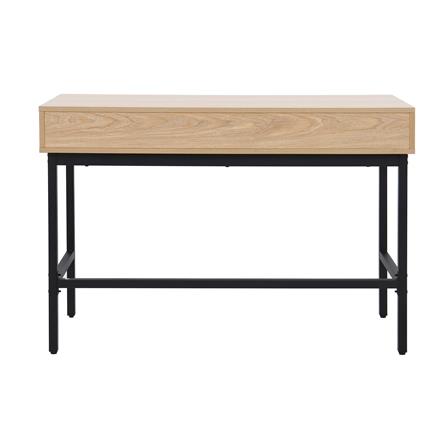 โต๊ะทำงาน FURDINI MAXTON สีฮันนี่โอ๊ค/ดำ_5