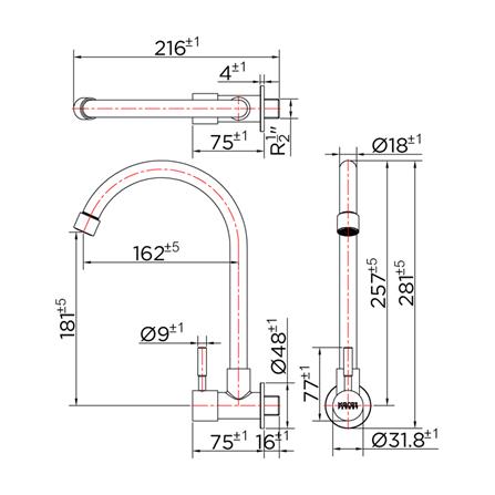 ก๊อกซิงค์ KARAT FAUCET KF-79-531-63 สเตนเลส_2