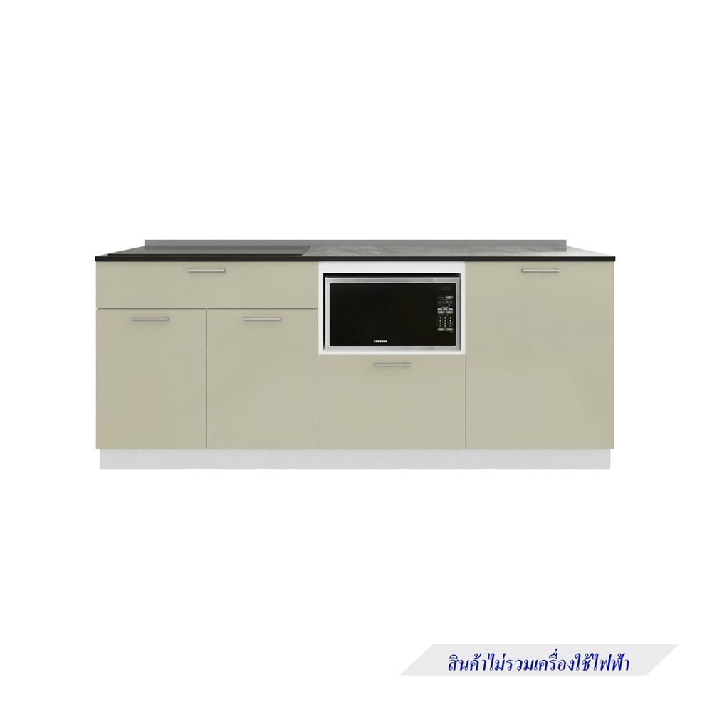 ครัวไม้สำเร็จ STARMARK CONTE BASE_H_R_NS 211 ซม.