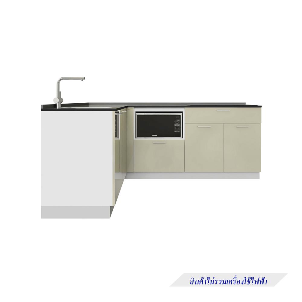 ครัวไม้สำเร็จ STARMARK CONTE BASE_L_H_L 220 ซม.