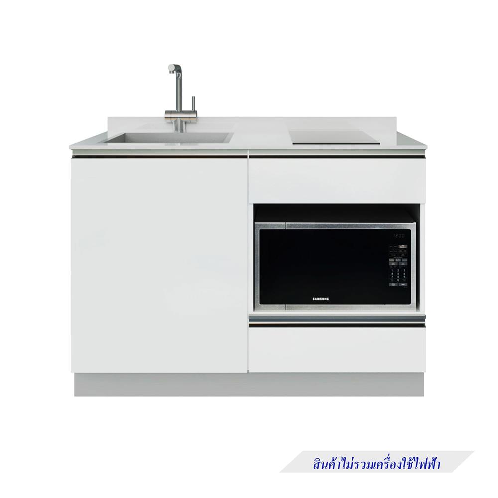 ครัวไม้สำเร็จ STARMARK BLANCE BASE L 121 ซม.