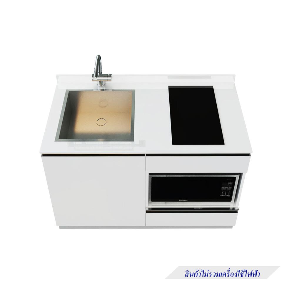 ครัวไม้สำเร็จ STARMARK BLANCE BASE L 121 ซม.