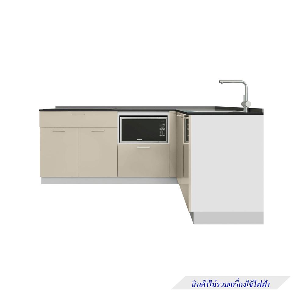 ครัวไม้สำเร็จ STARMARK CONTE BASE_L_H_R 220 ซม.
