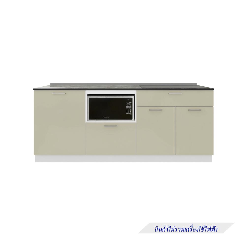 ครัวไม้สำเร็จ STARMARK CONTE BASE_H_L_NS 211 ซม.