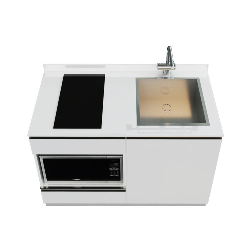 ครัวไม้สำเร็จ STARMARK BLANCE BASE R 121 ซม.