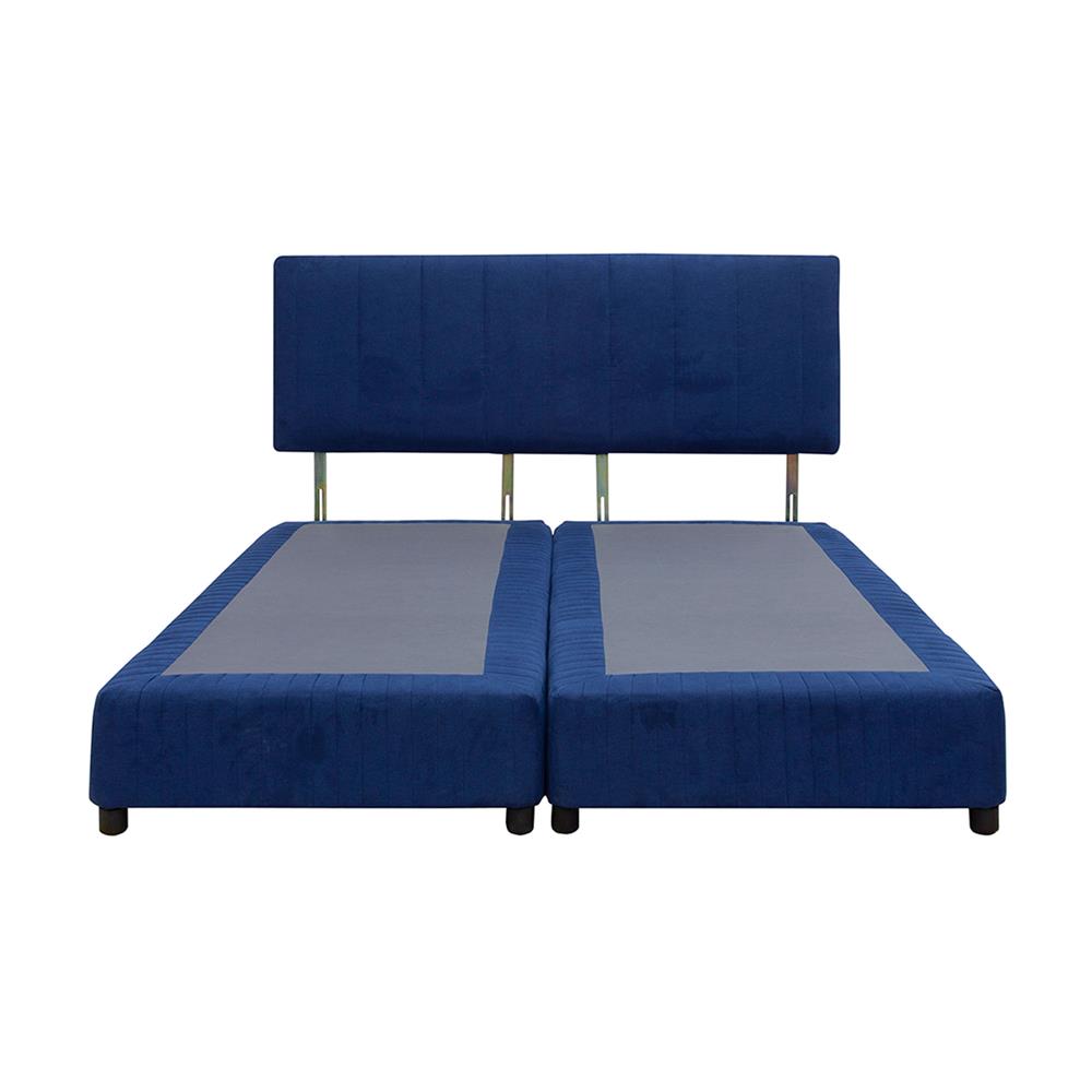 ฐานรองหัวเตียง 6 ฟุต LADY AMERICANA LASVEGUS สีน้ำเงินเข้ม