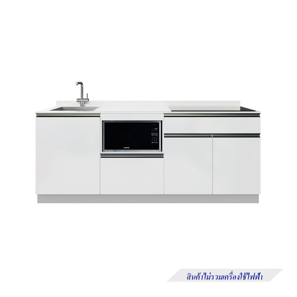 ครัวไม้สำเร็จ STARMARK BLANCE BASE H L 211 ซม.