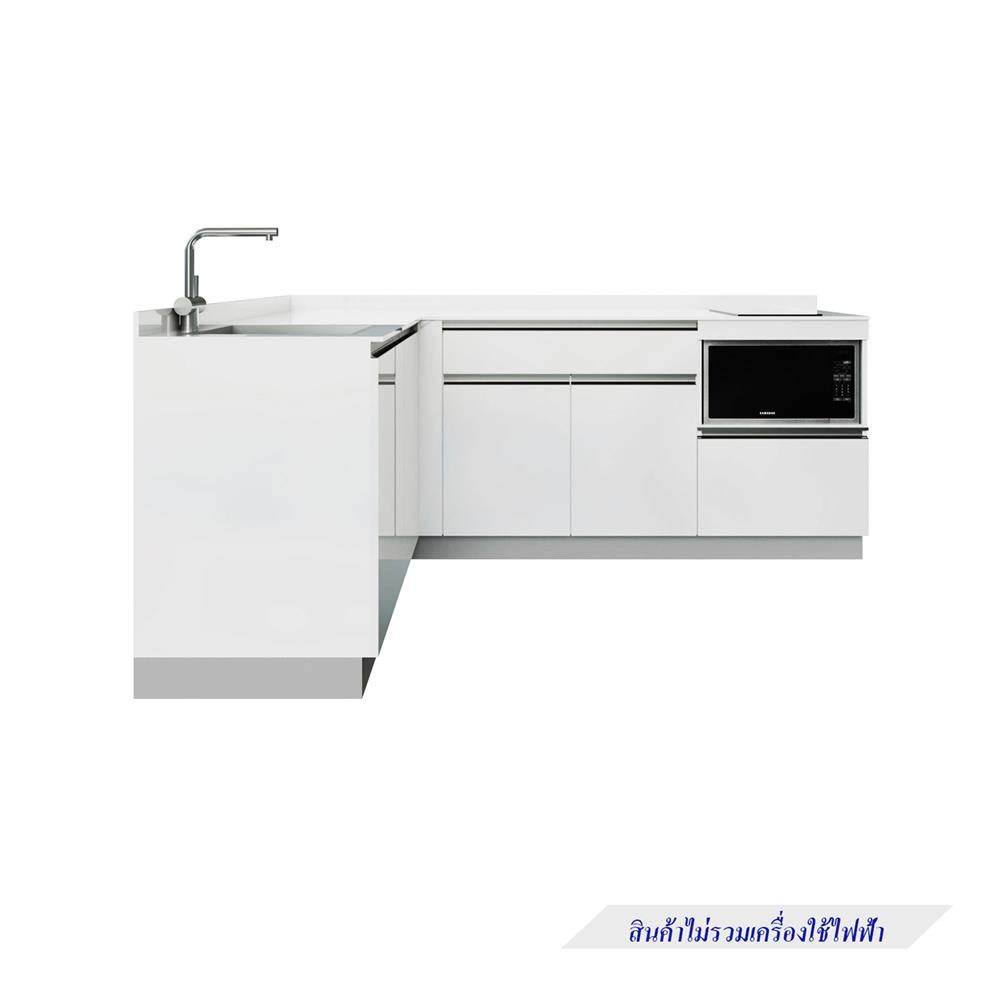 ครัวไม้สำเร็จ STARMARK BLANCE BASE_L_L 220 ซม.