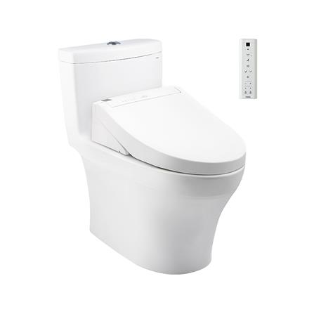 สุขภัณฑ์ 1 ชิ้น พร้อมฝาอัตโนมัติ TOTO CW889UW3R 3/4.5L สีขาว