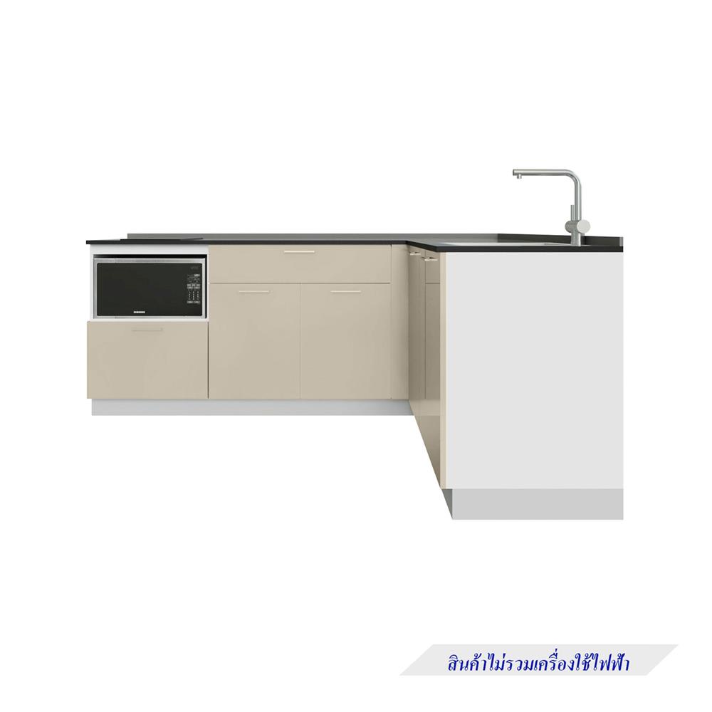 ครัวไม้สำเร็จ STARMARK CONTE BASE_L_R 220 ซม.