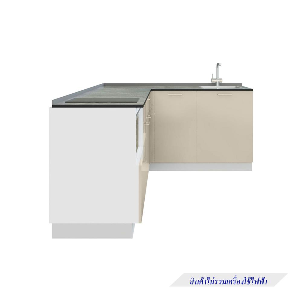 ครัวไม้สำเร็จ STARMARK CONTE BASE_L_R 220 ซม.