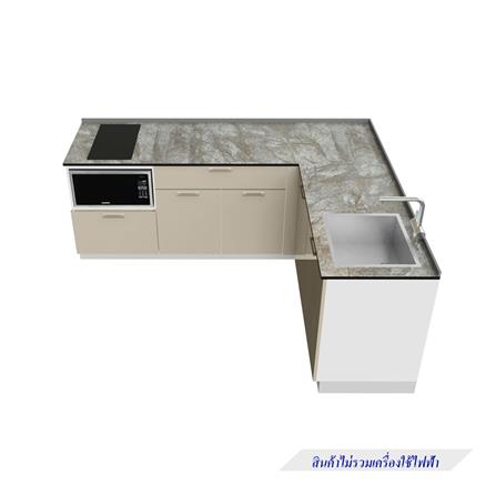 ครัวไม้สำเร็จ STARMARK CONTE BASE_L_R 220 ซม._1