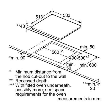 เตาฝังเซรามิก BOSCH PKE645CA2E 60 ซม._2