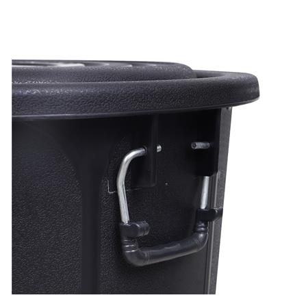 ถังน้ำกลมพร้อมฝา ME LIVING 130 ลิตร สีดำ_2