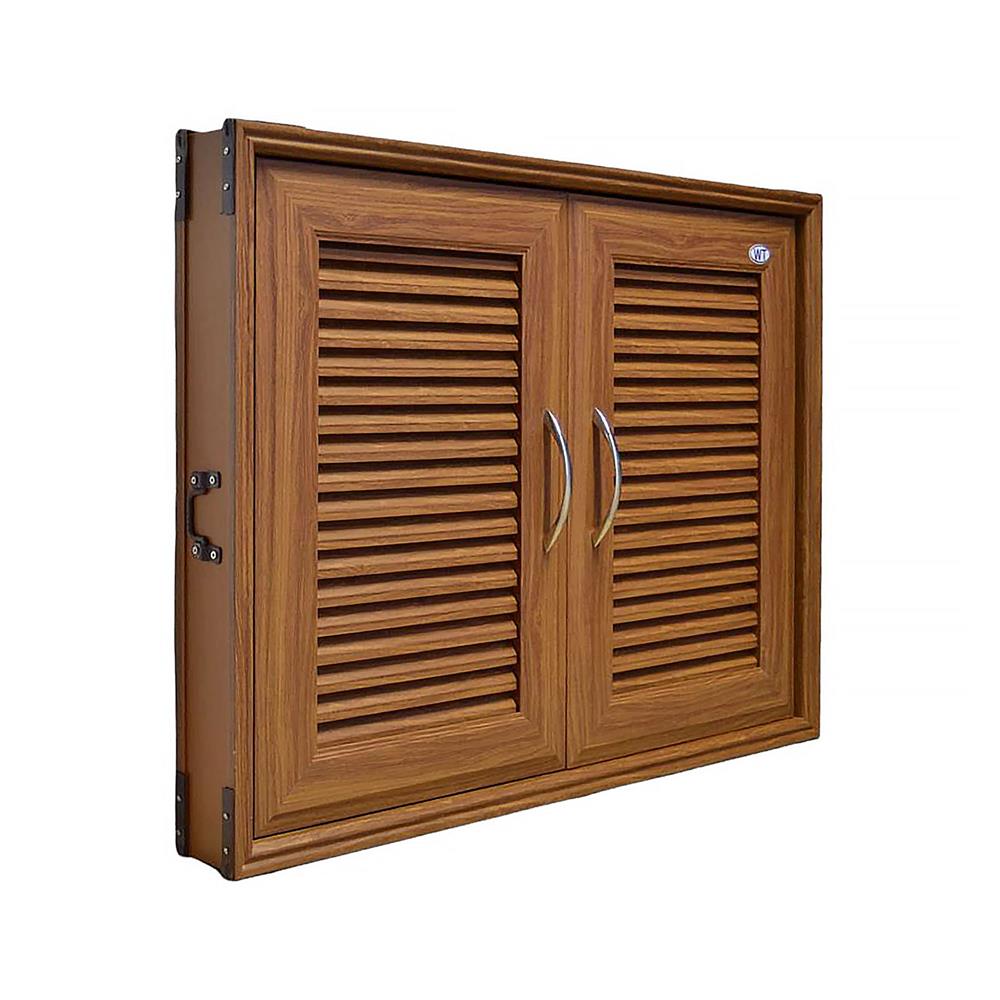 บานซิงค์คู่ WING WT-777 87x66 ซม. สีไม้สัก