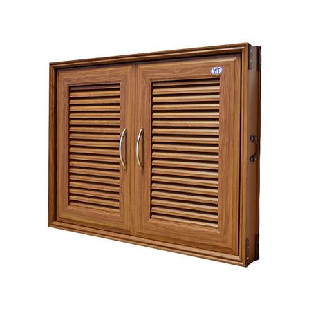 บานซิงค์คู่ WING WT-777 87x66 ซม. สีไม้สัก_1