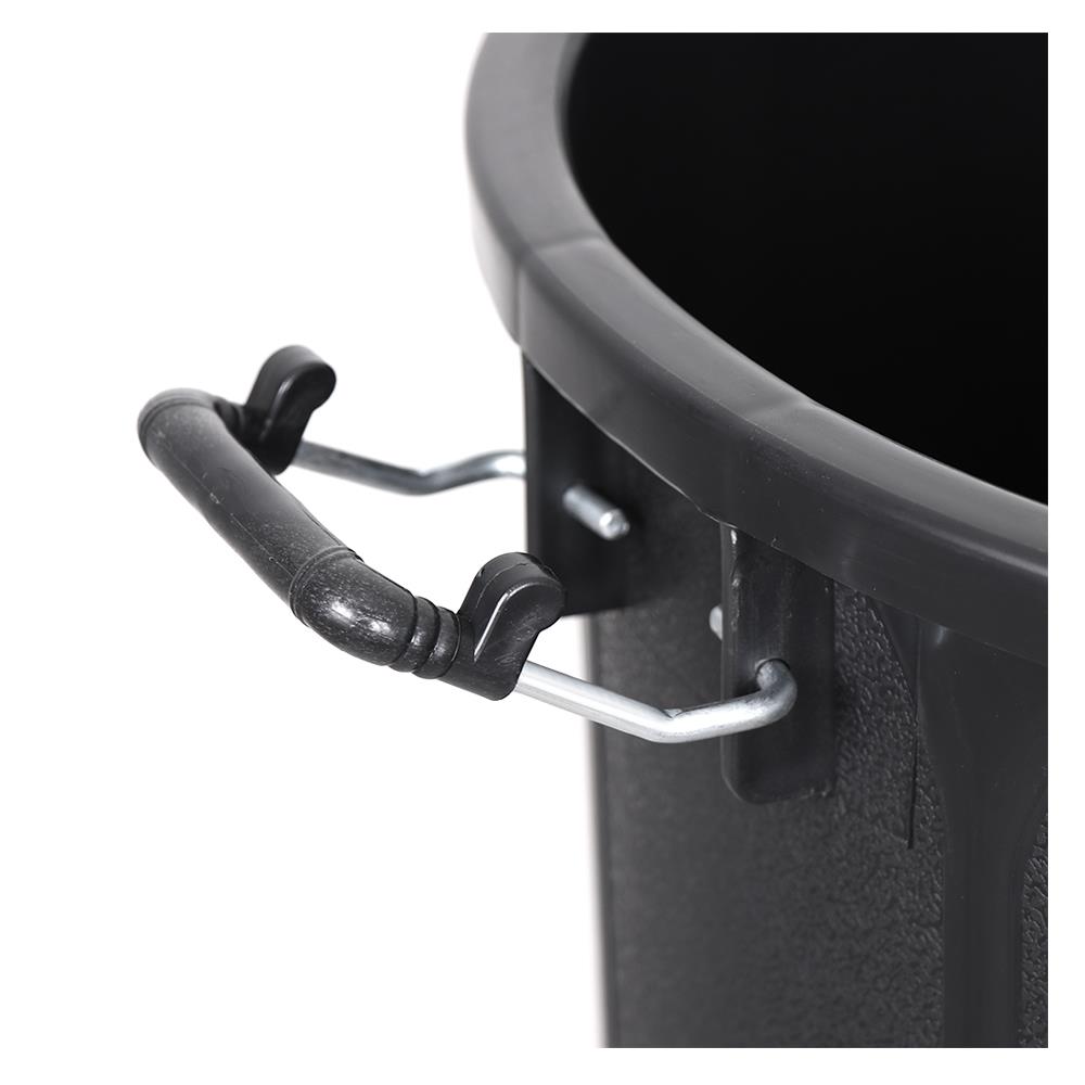 ถังน้ำกลมพร้อมฝา ME LIVING 118 ลิตร สีดำ