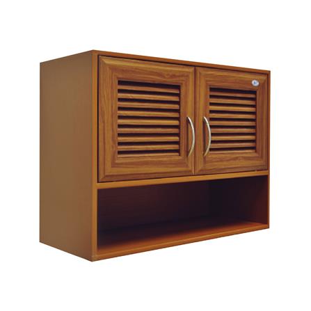 ตู้แขวนช่องโล่ง WING WT-777 84.6x64 ซม. สีไม้สัก_2