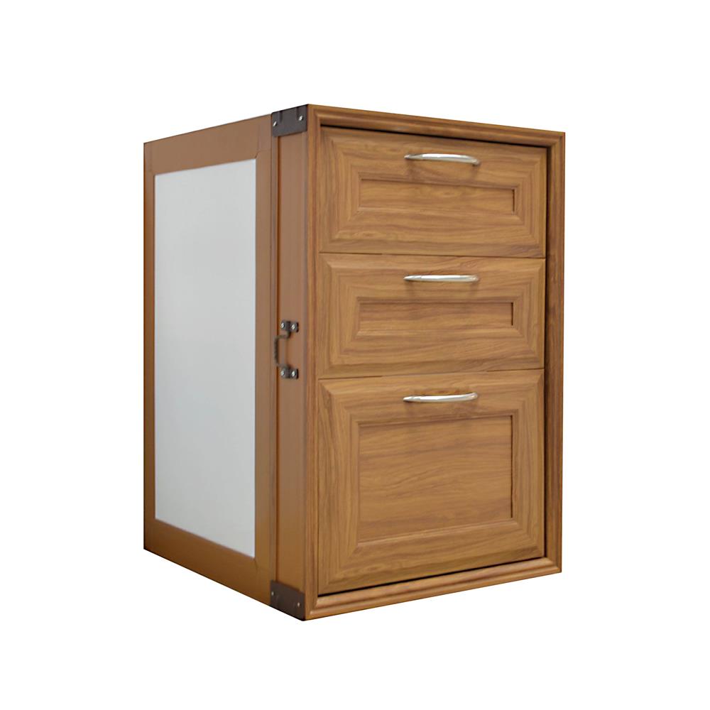 ตู้ลิ้นชัก WING WT-777 48.3x71 ซม. สีไม้สัก