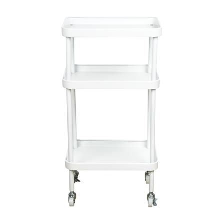 ชั้นวางของ 3 ชั้น มีล้อ STACKO DAISY 38x26x73 ซม. สีขาว_1