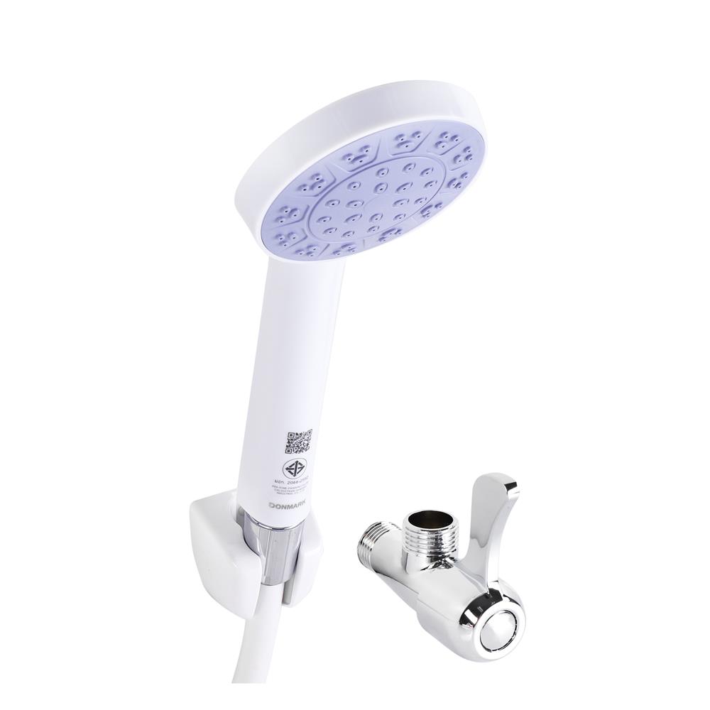 ชุดฝักบัวสายอ่อน DONMARK GL-3502 สีขาว