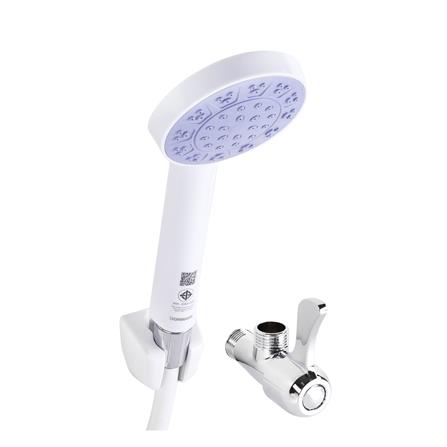 ชุดฝักบัวสายอ่อน DONMARK GL-3502 สีขาว_0