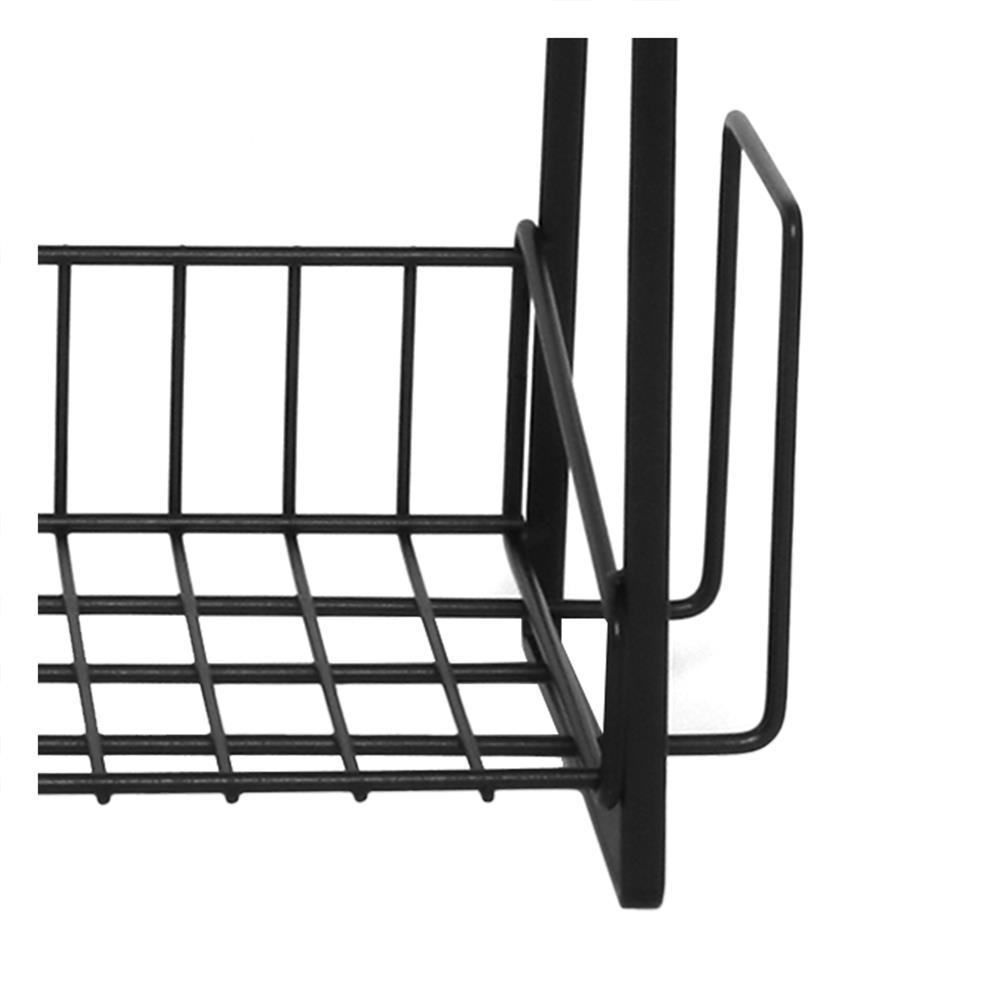 ชั้นวางเครื่องปรุง 4 ชั้น KECH MODISH สีดำ