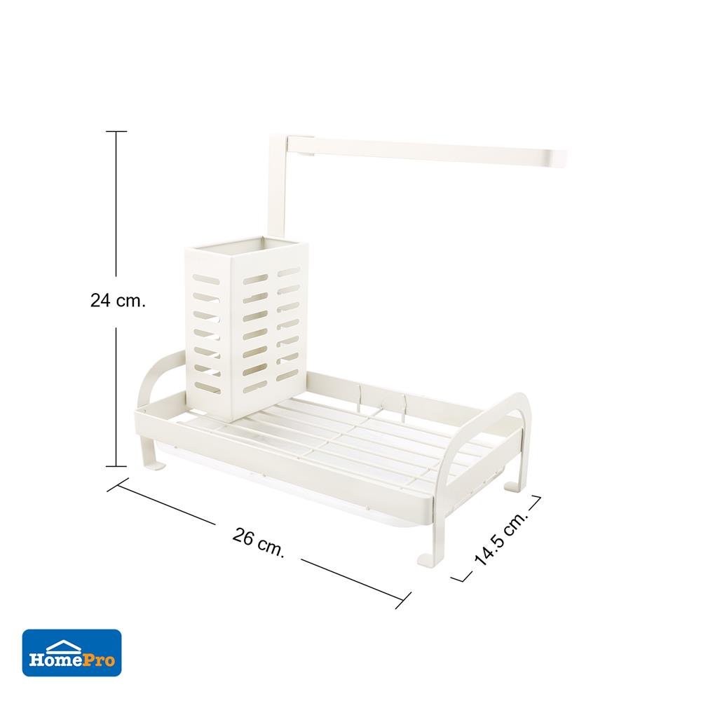 ที่วางฟองน้ำบนซิงค์ล้างจาน KECH MODISH สีขาว