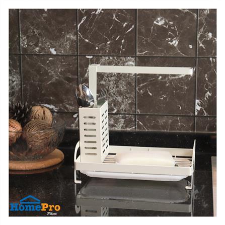 ที่วางฟองน้ำบนซิงค์ล้างจาน KECH MODISH สีขาว_3