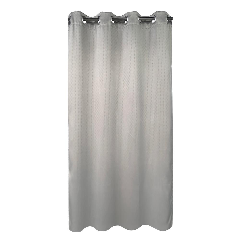 ผ้าม่าน EYELET HOME LIVING STYLE KYLIE UV 130X160 ซม. สีเทา_1