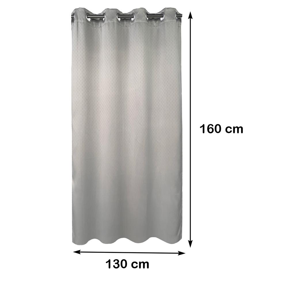 ผ้าม่าน EYELET HOME LIVING STYLE KYLIE UV 130X160 ซม. สีเทา