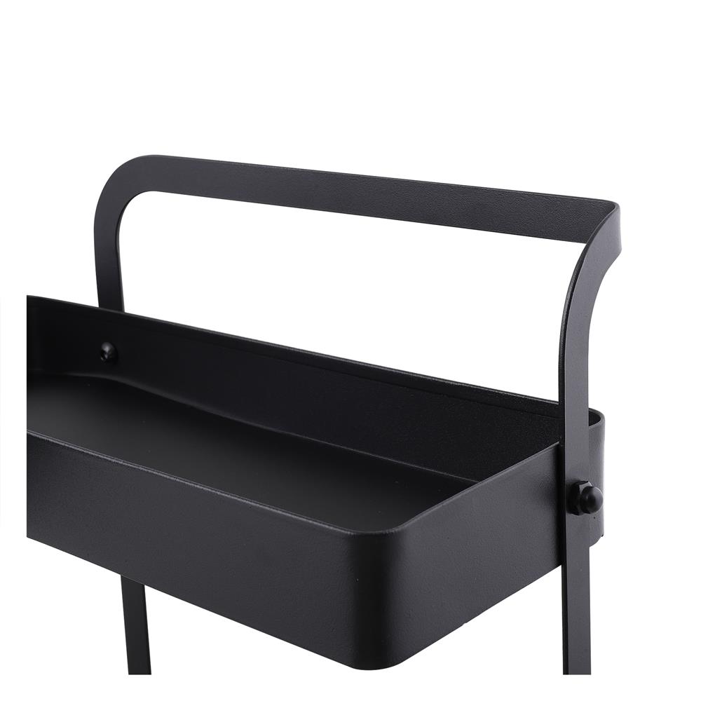 ชั้นเข้ามุม 2 ชั้น KECH MODISH สีดำ